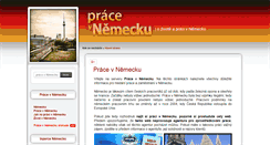 Desktop Screenshot of nemeckoprace.cz
