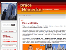 Tablet Screenshot of nemeckoprace.cz